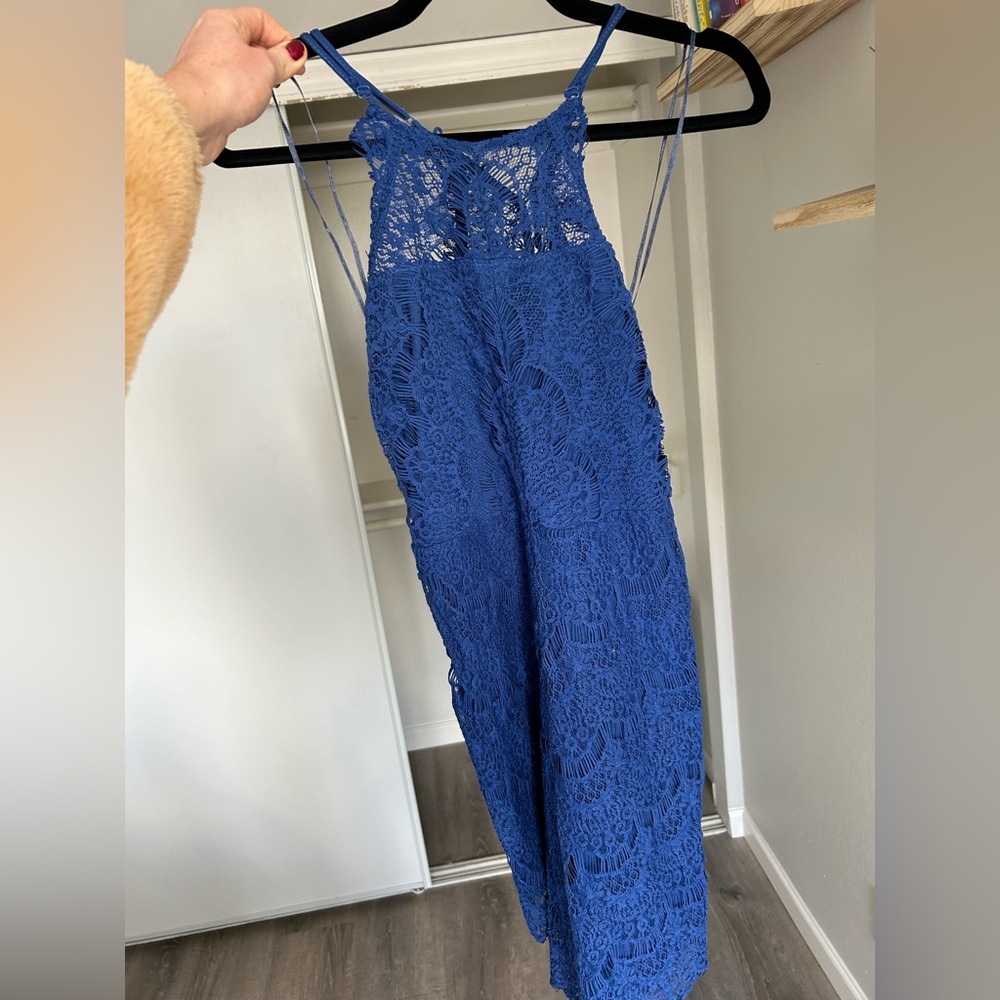 Free People Lace Slip Dress
